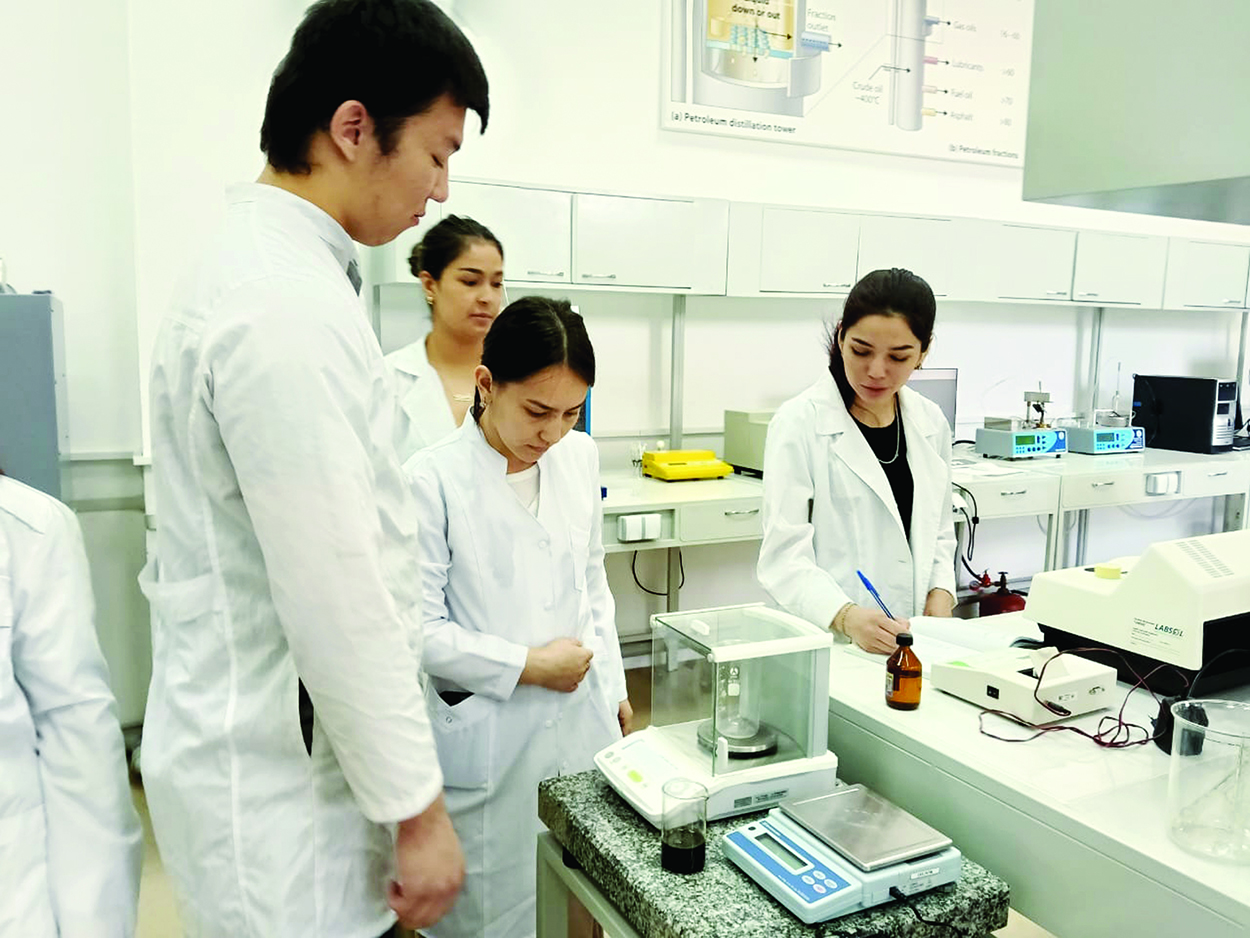 Мұнайхимия зертханасы – болашақ бастауы